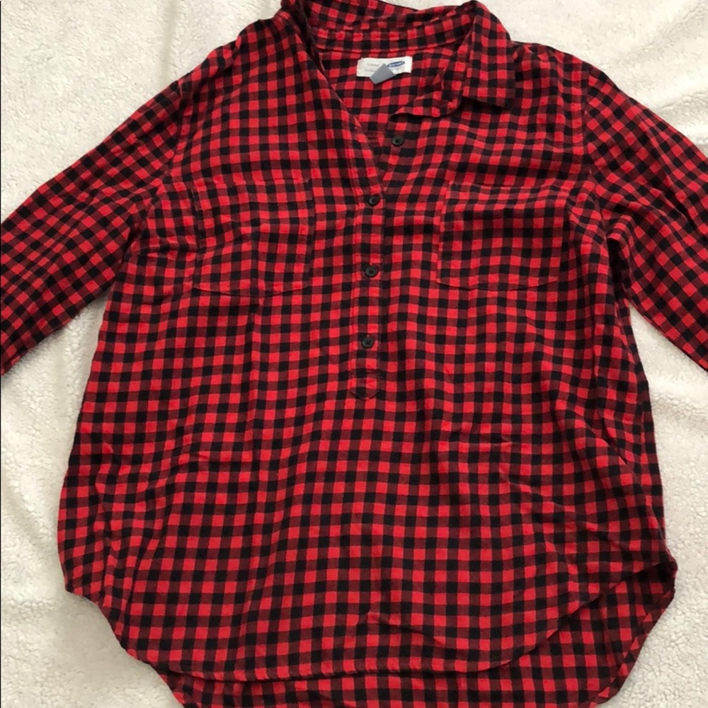 Long Sleeve Plaid Shirt